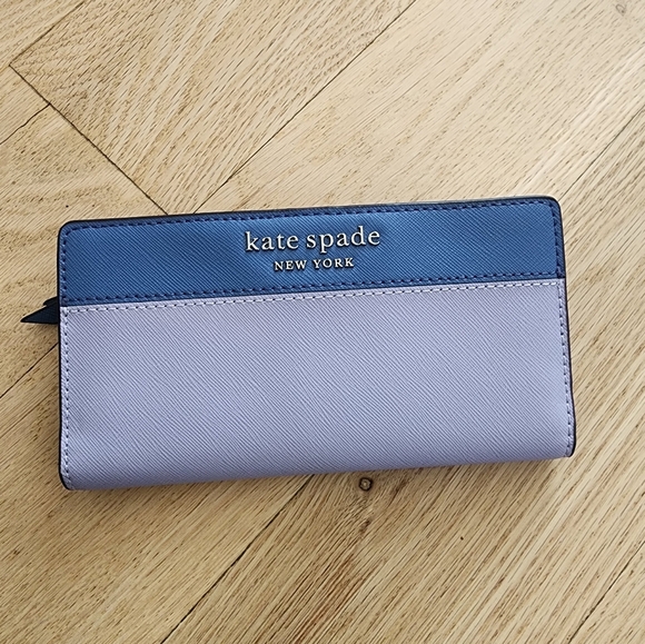 Kate Spade Lavender Long Wallet - Picture 1 of 4